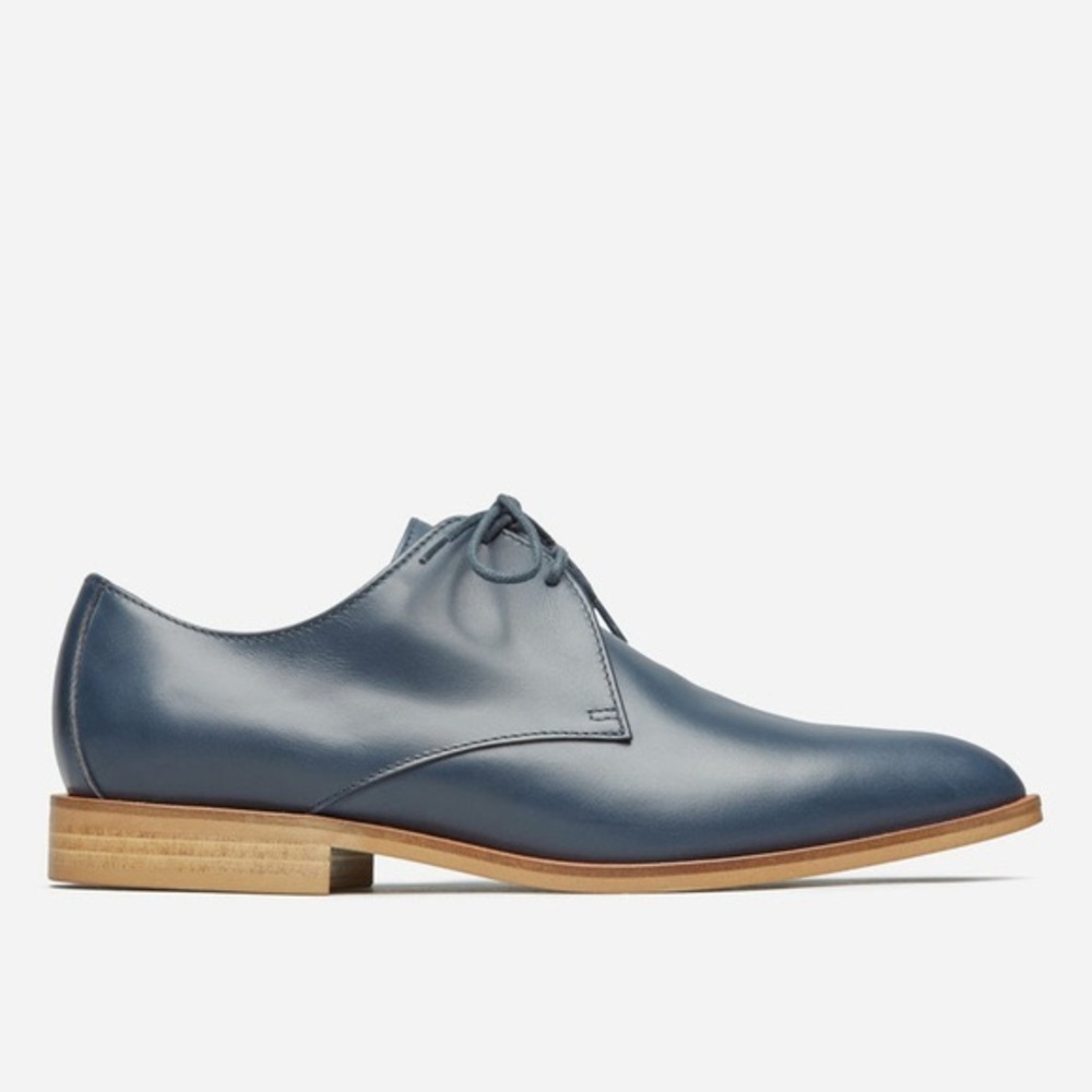 Everlane Navy Modern Oxfords